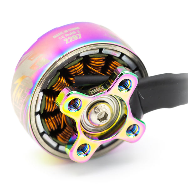 E3 Series 2207 2100kv Rainbow Limited Edition Brushless Motor